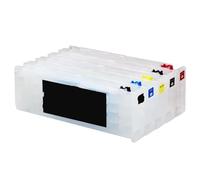 Compatible con Epson SureColor T3000 T5000 T7000 Series, Juego de Cartuchos de Tinta Recargables for Impresora T6941-T6945