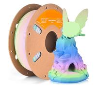 Compatible con ERYONE PLA Matte Rainbow Premium filamento impresión 3D, macarrón + acuarela 1kg Pla, venta, 1KG/carrete(Watercolor)