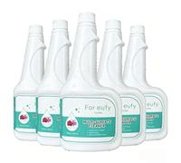 Compatible con eufy Omni C20/X8 Pro/X10 Omni, Solución Limpiadora for Pisos, 473mlX5, Eliminación Fuerte de Manchas, Baja Espuma a Base de Plantas, Proporción 1:200