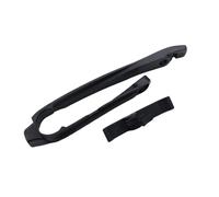 Compatible con EXC EXCF SX SXF XC XCW XCFW 125 150 250 300 350 450 500 2016 2021 Guía del Brazo oscilante de la Motocicleta Deslizador de Cadena Deslizante Ajuste Universal(Black 2 Piece Set)