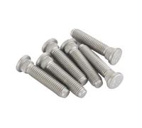 Compatible con F250 para Transit 5 Piezas Espárragos de Rueda de Coche Pernos de Cubo estriados Tornillos M14x2.0 Moleteados OD 15.8mm Longitud 47/68mm (Delanteros)