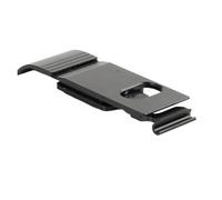 Compatible con FEICHAO,Cubierta Lateral De La Batería De La Cámara De Aleación De Aluminio,Compatible con GoPro,Tapa De La Carcasa De La Puerta De La Batería A Prueba De Polvo Máxima(Black Color)