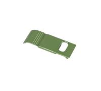 Compatible con FEICHAO,Cubierta Lateral De La Batería De La Cámara De Aleación De Aluminio,Compatible con GoPro,Tapa De La Carcasa De La Puerta De La Batería A Prueba De Polvo Máxima(Green Color)