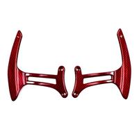 Compatible Con Ferrari 488 Para GTB Para Spider 2015 2016, Extensiones De Palanca De Cambios Para Volante De Coche, Accesorios Interiores Levas cambio volante(Rojo)