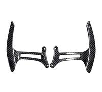 Compatible Con Ferrari 488 Para GTB Para Spider 2015 2016, Extensiones De Palanca De Cambios Para Volante De Coche, Accesorios Interiores Levas cambio volante(Negro)