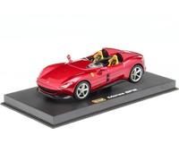 Compatible con Ferrari Monza SP2 Barchetta Biposto Rojo Cereza 1:43 Bburago Signature Series 36913