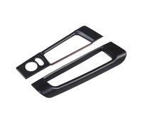 Compatible con Fiat 500 2010 2011 2012-2022 ABS Espejo retrovisor de Coche Interruptor de Ajuste Caja de Almacenamiento Marco Cubierta Embellecedor Adhesivo Accesorios (3)