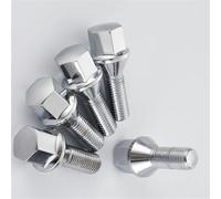 Compatible con Fiat 500 2012 2013 2014 2015 2016 2017 Pernos de Rueda M12x1.25 Longitud del vástago 200 Pernos de Rueda de Acero de 28 mm Pernos de Rueda para neumáticos de Coche