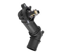 Compatible Con Fiat Para Doblo 2010-2011 Para Estate 2010 Para Linea 2009 Carcasa Termostato Del Refrigerante Del Motor Automático 1338027 Termostato refrigerante carcasa
