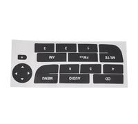 Compatible Con Fiat Para Grand Para Punto Auto Parts Repair Decals Button Repair Stickers Interior Trim CD Keys Decoración Interior Del Coche Accesorio Botón Pegatinas