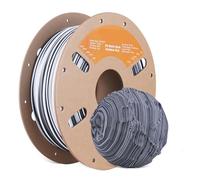 Compatible con filamento Premium ERYONE PLA Hyper Speed Matte Rock Rainbow Color, impresión 3D, máx. 500 mm/s, 1KG/carrete(Zebra Stone)