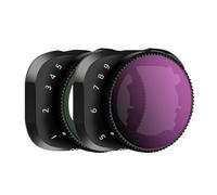 Compatible con filtros de Lente BRDRC VND Compatible con dji Mini 3/3 Pro Drone VND4-32/64-512 Filtros ND Variables de Vidrio óptico Ajustables Accesorios de cámara(2 in 1)