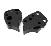 Compatible Con FJR1300 2001 2002 2003 2004 2005 Elevador De Manillar De 25 Mm Elevadores De Manillar Piezas De Motocicleta Abrazadera De Elevación Manillar De Motocicleta Elevadores Manillar moto(Blac