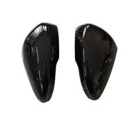 Compatible con Focus para MK4 2019-2023, cubierta de espejo retrovisor lateral calcomanía para tapa de ala (negro brillante) (negro brillante)