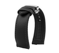 Compatible con for Breitling Compatible con for Citizen Compatible con for Tissot Compatible con for Omega 20 22 mm 23 mm 24 mm Correa de reloj de caucho fluorado de nailon Pulsera de silicona suave C