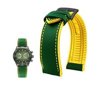 Compatible con for Breitling Compatible con for Citizen Compatible con for Tissot Compatible con for Omega 20 22 mm 23 mm 24 mm Correa de reloj de caucho fluorado de nailon Pulsera de silicona suave C