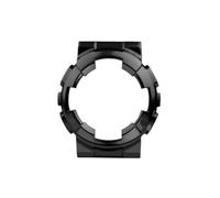 Compatible con for G-SHOCK GA100 GA110 GA120 GD100 120, funda con correa for reloj Casio Gshock for hombre, reloj de pulsera con bisel, correa de caja de Metal de acero inoxidable