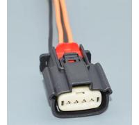 Compatible Con Ford 33471-0406 Reemplazo Del Conector Del Arnés De Cables Bobina De Encendido Automóvil 4 Pines Y 1,2 Mm Bobina Encendido Arnés(1pcs female)
