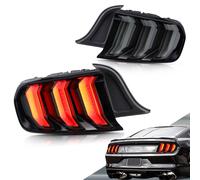 Compatible Con Ford Mustang 2015-2020 Luces Traseras LED Smoke Tecnología OLED