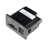Compatible Con Ford Para C-Max 2015-2026 Para Transit 2014-2026 Reproductor De Audio Interfaz De Enchufe USB Conector De Audio Auxiliar F1CT14F014AA Audio Y Enchufe USB Puerto
