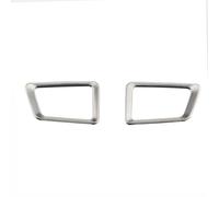 Compatible Con Ford Para Everest Para Ranger 2015 2016 2017 2018 2019 2020 2021 Pegatinas La Cubierta Salida Ventilación Del Aire Acondicionado Interior del Coche(Silver)