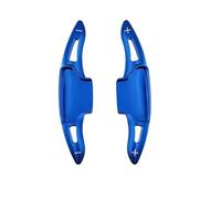 Compatible Con Ford Para Explorer 2024 2023 2022 2021 Cubierta Extensión Para Palanca De Cambios Del Volante Del Coche, Accesorios Interiores Levas cambio volante(Azul)