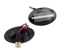 Compatible Con Ford Para Fiesta III MK3 1989-1996 Para Fiesta IV MK4 1995-2001 Luz De Marcador Lateral De Señal De Giro Indicador Intermitente Dinámico Señal de giro dinámica(White)