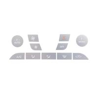 Compatible Con Ford Para Focus 2 MK2 MK1 MK III. 1 Pieza De Calcomanía Adhesiva Reparación De Botones Del Salpicadero Del Coche, Decorativo Pegatinas