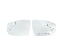 Compatible Con Ford Para Focus 2012 2013 2014 2015 2016 2017 2018 Espejo Retrovisor Lateral Puerta De Coche Cristal Calefactado Accesorios Exteriores CM5Z17K707H lente marcha atrás espejo(1 Pair)