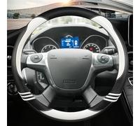 Compatible Con Ford Para Focus 3 2012-2014 Para C-MAX 2011-2014 Para Escape 2013-2016 38 Cm/15 En Protector Para Volante De Coche Decorativo Cubiertas del Volante