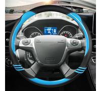 Compatible Con Ford Para Focus 3 2012-2014 Para C-MAX 2011-2014 Para Escape 2013-2016 38 Cm/15 En Protector Para Volante De Coche Decorativo Cubiertas del Volante