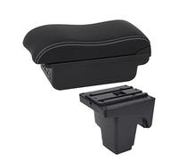 Compatible con Ford, para Focus 3 Mk3 Caja reposabrazos Caja de Almacenamiento Central Caja reposabrazos con Interfaz USB Caja reposabrazos para Coche