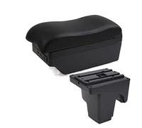 Compatible con Ford, para Focus 3 Mk3 Caja reposabrazos Caja de Almacenamiento Central Caja reposabrazos con Interfaz USB Caja reposabrazos para Coche