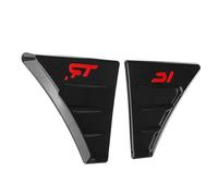 Compatible con Ford para Focus RS ST MK2 MK3 2004-2012 Ventilaciones Capó Capó Motor Delantero Automóvil Salida Aire Ventilación Guardabarros Lateral Pegatinas Decoración Ventilación De Aire Capó (Co