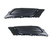 Compatible Con Ford Para Fusion 2017 2018 Parachoques Delantero Del Coche Lámpara Antiniebla Marco De La Cubierta De La Luz Antiniebla Embellecedor Tapa Bisel Parrilla antiniebla rejilla auto(Left and