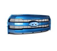 Compatible Con Ford Para Lariat Para Platinum 2015 2016 2017 Rejilla Superior Del Parachoques Delantero Sin Orificio Para Cámara Color Azul Llama