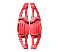 Compatible con Ford para Mondeo 2013-2019 para Taurus para Edge 2015-2019 Controlador De Volante De Aluminio para Coche Palanca De Cambios Directa Palanca De Cambios Grear Paleta de Cambio(Red)