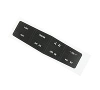 Compatible Con Ford Para Mustang 2010 2011 2012 Kit De Reparación De Pegatinas Botones De Control Del Volante Interior Del Coche, Desgastados Y Pelados. Botón coche Pegatinas