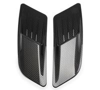 Compatible Con Ford Para Mustang 2015-2022 Pala Entrada Aire Para Automóvil, Capó, Rejilla Ventilación, Panel Enfriamiento, Embellecedor De Cubierta De Motor De Turbina Toma De Aire Capó Coche(Carbon