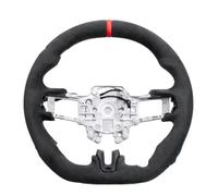 Compatible Con Ford Para Mustang Para EcoBoost GT V6 Para Shelby GT350 GT350R 2018 2019 2020-2023 Piezas Volante Calefacción PU Gamuza Coche Volantes de coche