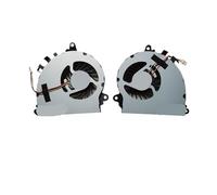 Compatible con ForMSI, GS70 GS72 2PE 2QE 2OD ONC 6QD 6QC 6QE MS-1771 MS-1773, UX7, Compatible con Haier, 7G-700, Ventilador de refrigeración(1set)