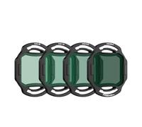 Compatible con Freewell, kit de filtros ND, paquete de 4 filtros for drones ND8 ND16 ND32 ND64, compatible con DJI, O4 Air Unit Pro Drones, accesorios de fotografía for cámara
