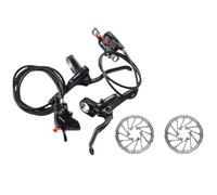 Compatible con freno de disco hidráulico Shimano MT200, palanca de acero de 2 pistones y 3 dedos BL-MT200 for bicicletas de montaña MTB(MT200 with G3 2pcs)