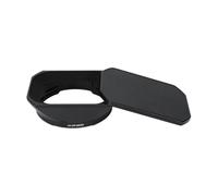 Compatible con Fujifilm, Parasol metálico para XF14/XF18-55 | Parasol negro de aleación de aluminio y ABS para lentes XF14mm y XF18-55mm