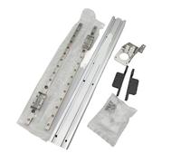 Compatible con Funssor, Compatible con Anycubic Kobra 3, Impresora 3D Y Axis Dual MGN9H Linear Rail Upgrade Mod Kit Deslizamiento Fluido