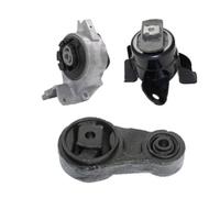 Compatible con Fusion 2.5L 2010 8H6Z6038A 9E5Z6038F 3PCS Soporte de Motor y transmisión para reparación de Piezas de Soporte
