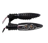 Compatible con G310GS para G310R 2017 2018 2019 2020 2021 para K1200R 2005 2006 2007 2008 Luz Indicadora De Señal De Giro Delantera Y Trasera De Motocicleta Motocicleta Intermitentes(Front)