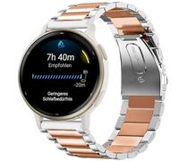Compatible con Garmin Vivoactive 5 Band, Blueshaweu 20 mm de liberación rápida de acero inoxidable correas de repuesto compatibles con Garmin vívoactive 5/Approach S12/Approach S40/Approach S42/D2