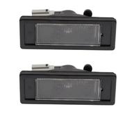 Compatible con Geely para Atlas para Emgrand GL GT GS Conjunto de Luces de matrícula traseras Lámparas de matrícula para Parachoques de Coche Luces de matrícula para automóvil (2 Piezas)