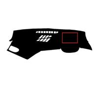 Compatible con Geely Tugella FY11 2019-2024, alfombras, cubierta para tablero, tapete antisuciedad, parasol, tapete protector Alfombrilla Salpicadero Coche Cubierta de Salpicad(Right rudder Black)